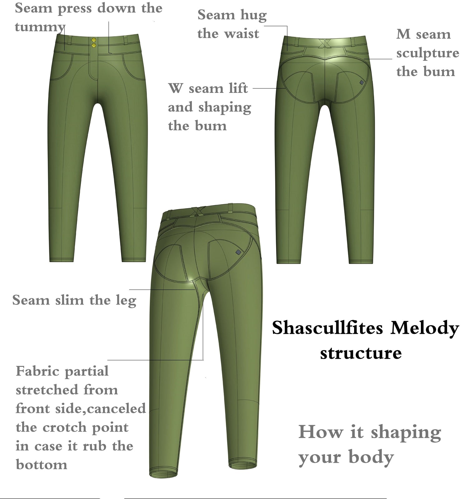 Shascullfites Women Workout Legging Fitness Suit Jogging Pants
