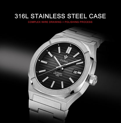 Cadisen Diver Watch Retro Luxury Sapphire MIYOTA 8215 German Design Men's Automatic Mechanical Watches 10Bar Clothing Company Sydney