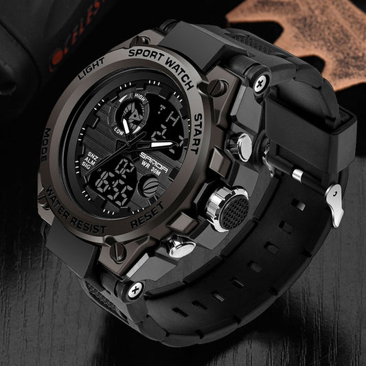 Sanda Military Army Sport Style Wristwatch Dual Display Men's Watch Clothing Company Sydney