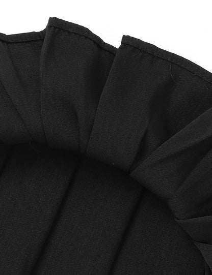 Adult School Uniform Club Wear Cheerleading Cosplay Costumes Collar Crop Tops with Ribbon Mini Pleated Skirt The Clothing Company Sydney