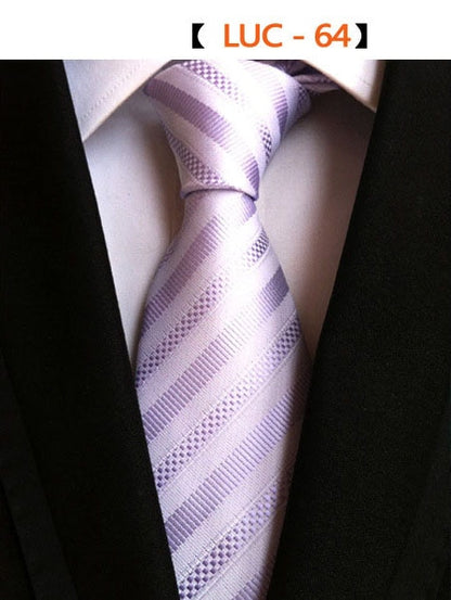 8cm Men's Tie Silk Plaids Floral Luxury Necktie Striped Ties For Men Business Formal Wedding Accessories Tie The Clothing Company Sydney