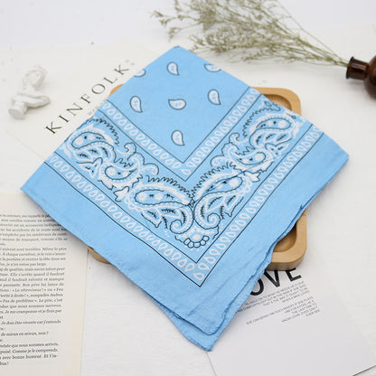 Unisex Bandana Kerchief Hip Hop Black Hair Band Neck Scarf Sports Headwear Wrist Wraps Head Square Scarves Print Handkerchief The Clothing Company Sydney