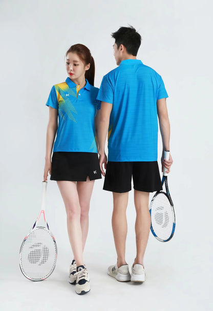 Women's Men's Sports Badminton wear shirts Table tennis game Shirts clothes Exercise Tennis Volleyball Handball Shirts The Clothing Company Sydney