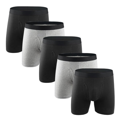 5 Pack  Boxershorts Man Underpants Long Boxers Men Underwear Cotton Shorts Breathable Shorts Boxers Trunks The Clothing Company Sydney