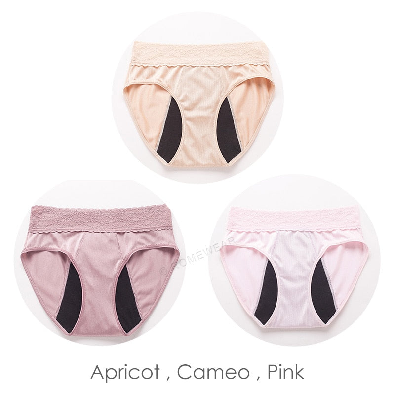 3 pack 4-Layers Menstrual Period Panties For Women Incontinence Underwear Heavy Absorbent Leakproof Lingerie Quality Nylon Cotton Mix Briefs The Clothing Company Sydney