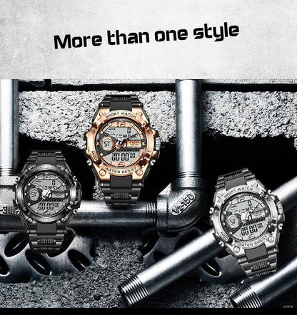 Digital Men Military Watch 50m Waterproof Wristwatch LED Quartz Clock Sport Watch Male Big Watches The Clothing Company Sydney