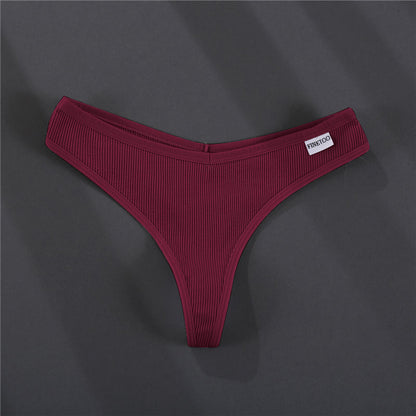 3 Pack G-string Panties Cotton Underwear Underpants Thong Solid Color Pantys Lingerie Briefs The Clothing Company Sydney