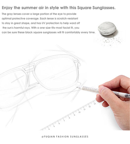 Classic Oversized Polarized Men Ladies Sunglasses Fashion Big Plastic Male Sun Glasses Vintage Unisex Driving Shades UV400 The Clothing Company Sydney