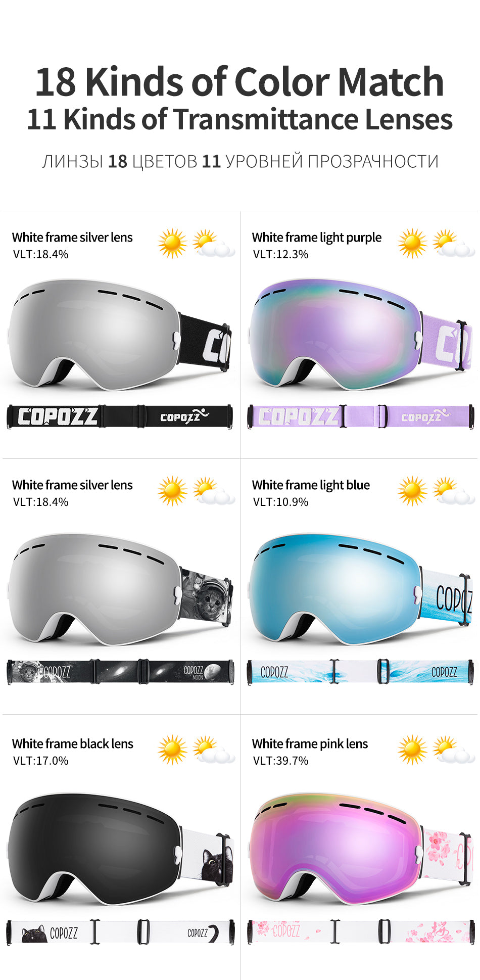 Brand Ski Men Women Snowboard Goggles Glasses For Skiing UV400 Protection Skiing Snow Glasses Anti-Fog Ski EyeWear The Clothing Company Sydney