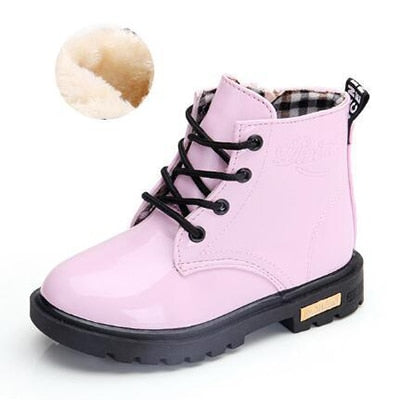 Children Shoes Snow Boots for Kids Boys Girls PU Leather Winter Shoes The Clothing Company Sydney