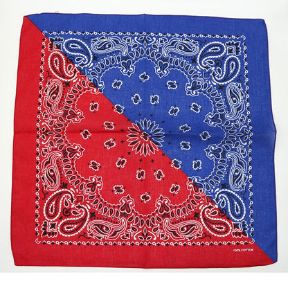 Bandana Head Scarf Unisex Hip Hop cotton  Hair Band Neck Scarf Sports Headwear Wrist Wraps Square Scarves Print Handkerchief The Clothing Company Sydney