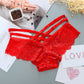 Lace Low-Rise Solid Briefs Underwear Cross Strap Temptation Lingerie Ladies G String Thong Panties The Clothing Company Sydney