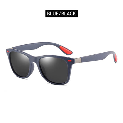 Polarized Sunglasses Men Women Classic Square Plastic Driving Sun Glasses Fashion Black Shades UV400 The Clothing Company Sydney