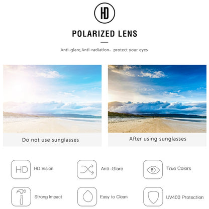 Classic Oversized Polarized Men Ladies Sunglasses Fashion Big Plastic Male Sun Glasses Vintage Unisex Driving Shades UV400 The Clothing Company Sydney