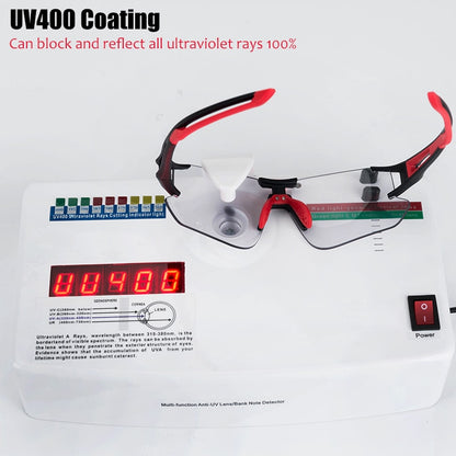 Photochromic Cycling Glasses Bike Bicycle Glasses Sports Men's Women's Sunglasses MTB Road Cycling Eyewear Protection Goggles The Clothing Company Sydney