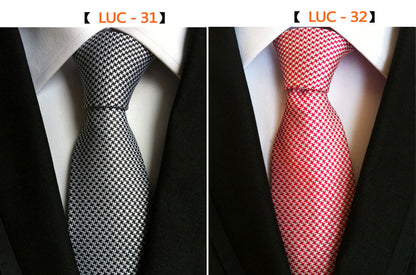 8cm Men's Tie Silk Plaids Floral Luxury Necktie Striped Ties For Men Business Formal Wedding Accessories Tie The Clothing Company Sydney