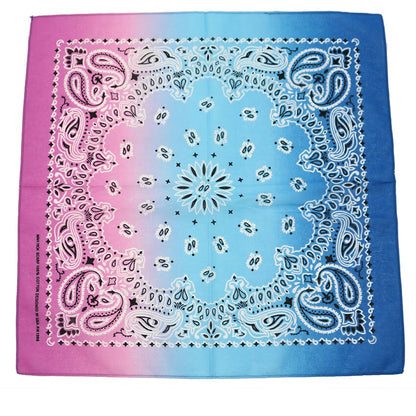 Bandana Head Scarf Unisex Hip Hop cotton  Hair Band Neck Scarf Sports Headwear Wrist Wraps Square Scarves Print Handkerchief The Clothing Company Sydney