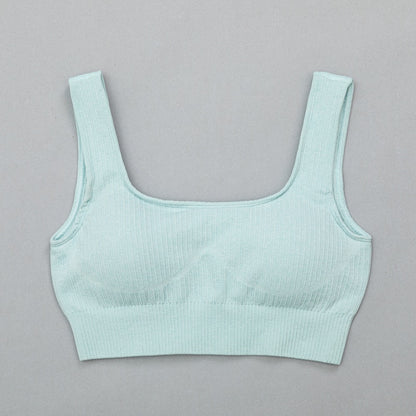 2 Piece High Waist Sports Legging Gym Women's sportswear Seamless Fitness Yoga Suit High Stretchy Workout Padded Sports Bra Leggings Set The Clothing Company Sydney