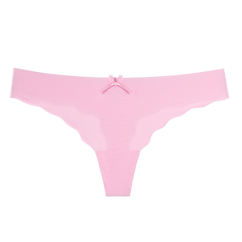 Women's Thongs G-string Underwear Seamless Invisible Panties For Ladies Fashion Ruffle T-back Underpants The Clothing Company Sydney