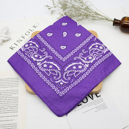 Unisex Bandana Kerchief Hip Hop Black Hair Band Neck Scarf Sports Headwear Wrist Wraps Head Square Scarves Print Handkerchief The Clothing Company Sydney