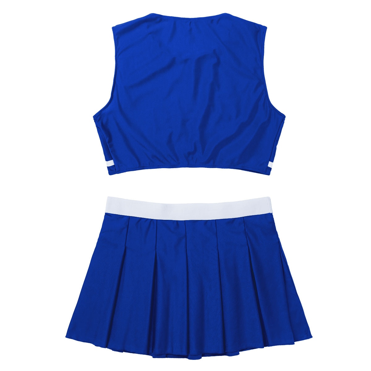 2 Piece Women's Adult Role Play Uniform Cheerleader DADDY Halloween Cosplay Costume Crop Top with Mini Pleated Skirt The Clothing Company Sydney