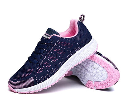 Lace up Women's Sneakers Fashion Shoes Platform Vulcanized Shoes Sneakers Shoes Breathable Shoe The Clothing Company Sydney