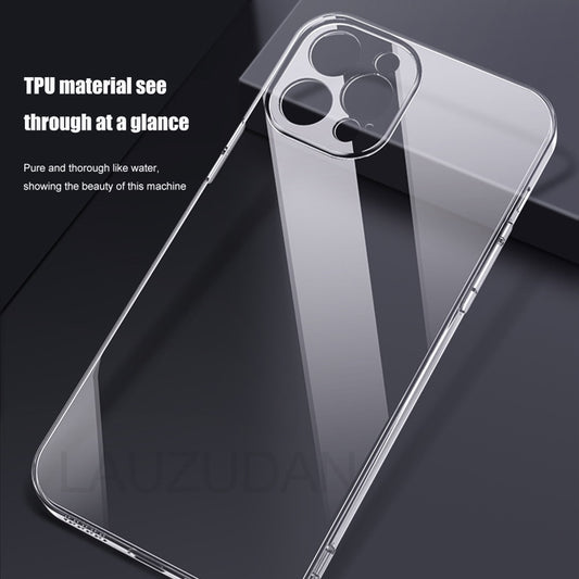 Clear Phone Case For iPhone 11 12 13 14 Pro Silicone Soft Cover For iPhone 12 Mini 13 Pro X XS Max 8 7 6s Plus 5 SE XR Case The Clothing Company Sydney