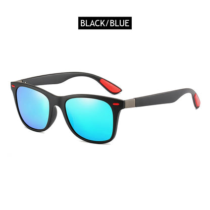 Polarized Sunglasses Men Women Classic Square Plastic Driving Sun Glasses Fashion Black Shades UV400 The Clothing Company Sydney