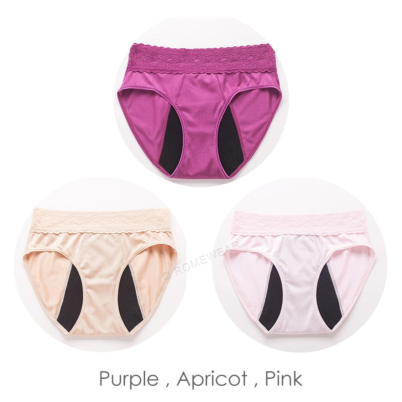 3 pack 4-Layers Menstrual Period Panties For Women Incontinence Underwear Heavy Absorbent Leakproof Lingerie Quality Nylon Cotton Mix Briefs The Clothing Company Sydney