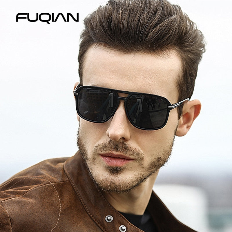 Classic Oversized Polarized Men Ladies Sunglasses Fashion Big Plastic Male Sun Glasses Vintage Unisex Driving Shades UV400 The Clothing Company Sydney