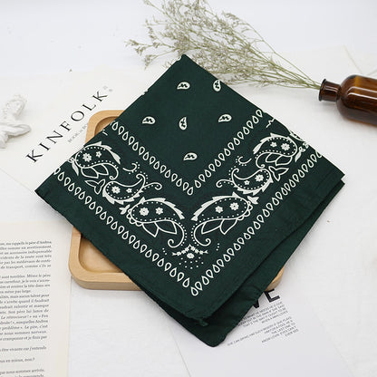 Unisex Bandana Kerchief Hip Hop Black Hair Band Neck Scarf Sports Headwear Wrist Wraps Head Square Scarves Print Handkerchief The Clothing Company Sydney