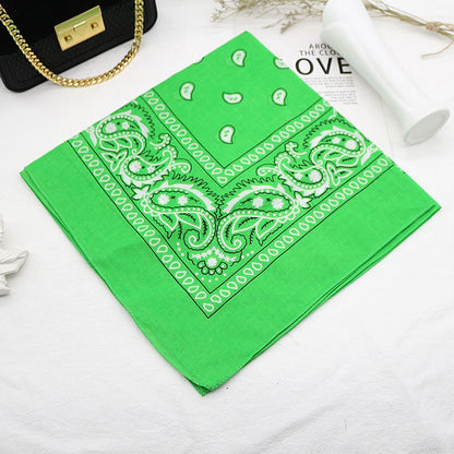 Bandana Head Scarf Unisex Hip Hop cotton  Hair Band Neck Scarf Sports Headwear Wrist Wraps Square Scarves Print Handkerchief The Clothing Company Sydney