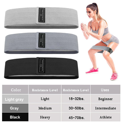 Durable Circle Band Yoga Anti-slip Gym Fitness Rubber Band Exercise Braided Elastic Band Hip Lifting Resistance Band The Clothing Company Sydney