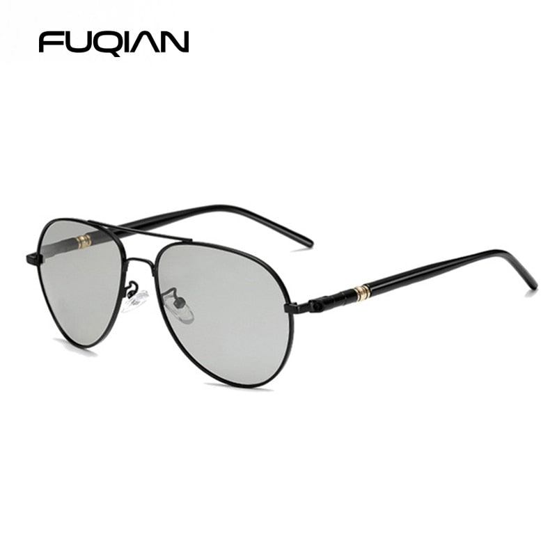 Fashion Photochromic Sunglasses Men Women Chameleon Polarized Pilot Sun Glasses Anti-glare Driving Eyeglasses UV400 The Clothing Company Sydney