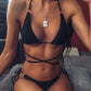 Two Piece Micro Bikini Criss Cross Swimwear Swimsuit Summer String Thong Bikinis Set 2 Piece Bathing Suit Beachwear The Clothing Company Sydney