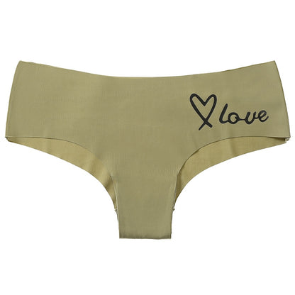 Women's Seamless Panties Underwear Comfort Heart Intimates Low-Rise G String Briefs 7 Colours Lingerie The Clothing Company Sydney