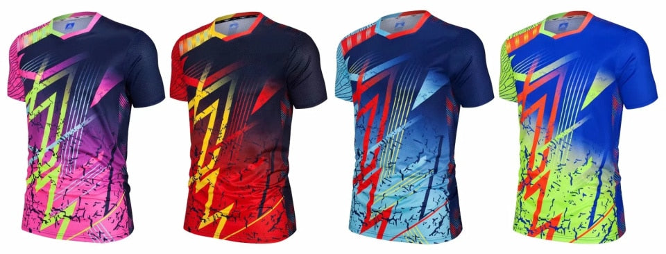 Short sleeve Men Women Badminton Shirts Quick Dry Breathable golf Table Tennis t shirts running t-shirt Fitness clothing The Clothing Company Sydney