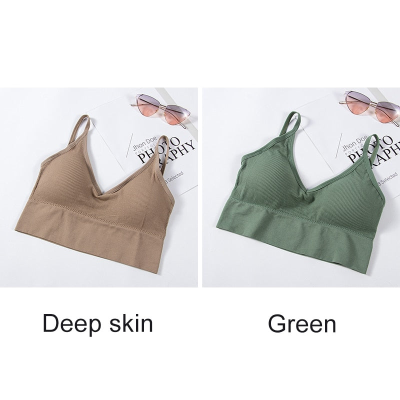 1/2 Pcs Seamless Bra U Type Backless Bralette Push Up Tupe Top Women Wire Free Brassiere The Clothing Company Sydney