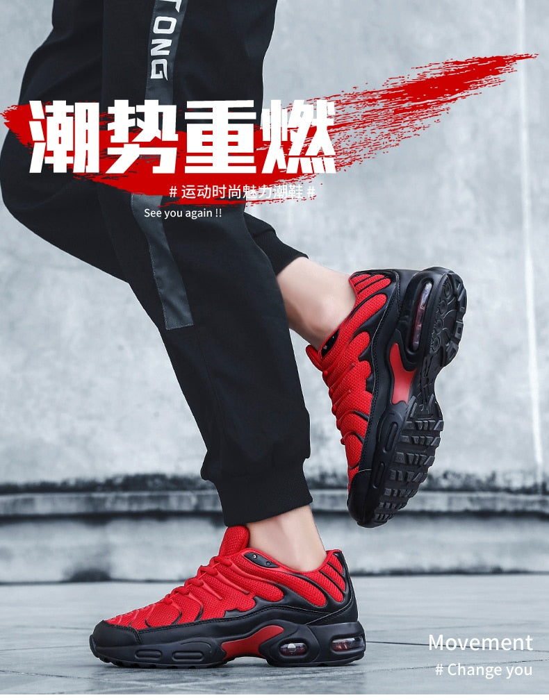 Men's Running Shoes Men Cushion Athletic Training Shoes High-quality Comfortable Breathable Sport Sneakers The Clothing Company Sydney