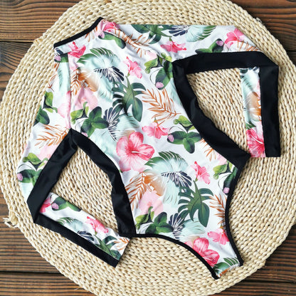 Rashguard Swimwear One Piece Swimsuit Surfing Swimwear Swimming Suit Beach Wear Surf Bodysuit Rash Guard Monokini The Clothing Company Sydney