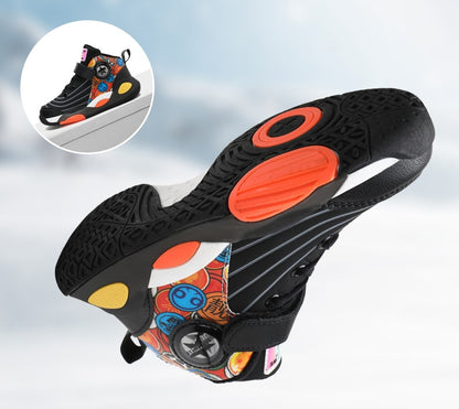 Kids Sneakers Boys Casual Shoes For Children Sneakers Shoes Leather Anti-slippery Fashion Basketball Shoes The Clothing Company Sydney