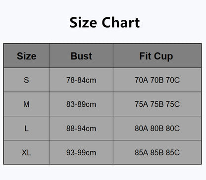 Open Back Bra Corset Wireless U-Shape Big Backless Underwear Push Up Lingerie Bralette The Clothing Company Sydney