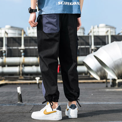 Men's Cargo Pants Male Patchwork Casual Pants The Clothing Company Sydney