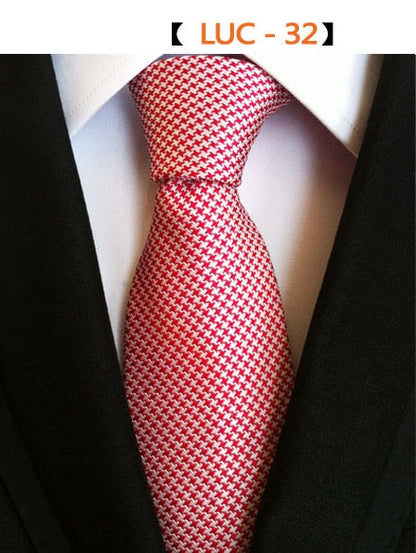 8cm Men's Tie Silk Plaids Floral Luxury Necktie Striped Ties For Men Business Formal Wedding Accessories Tie The Clothing Company Sydney