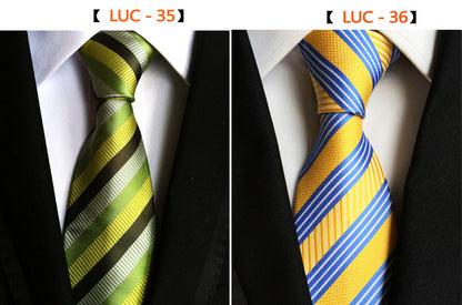 8cm Men's Tie Silk Plaids Floral Luxury Necktie Striped Ties For Men Business Formal Wedding Accessories Tie The Clothing Company Sydney