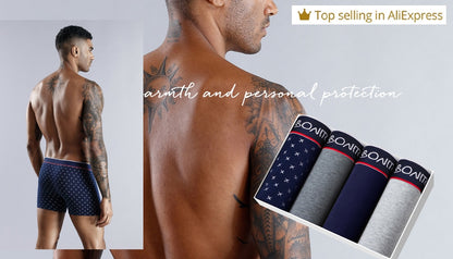 4 Pack Set Men's Boxer Shorts Soft Boxers Panties Underpants Male Cotton Trunks Underwear Boxershorts The Clothing Company Sydney