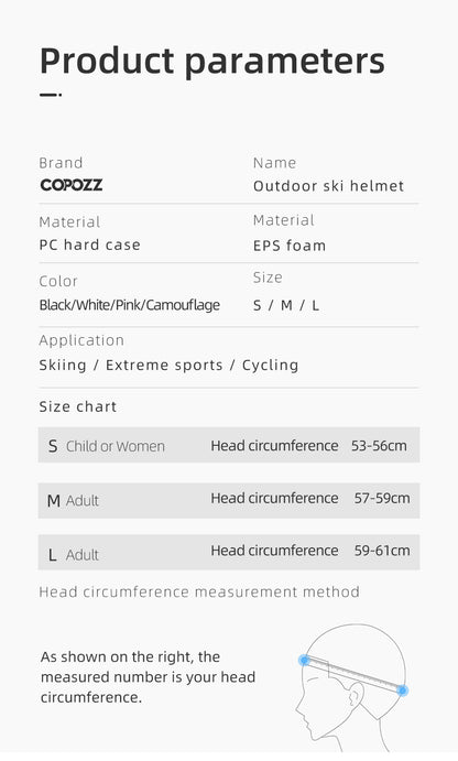 Men Women ski helmet Half-coverage Snowboard Moto snowmobile Safety Snow Helmet Winter Warm Helmet For Adult and Kids The Clothing Company Sydney