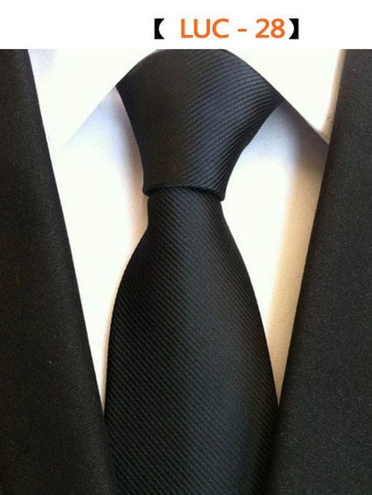 8cm Men's Tie Silk Plaids Floral Luxury Necktie Striped Ties For Men Business Formal Wedding Accessories Tie The Clothing Company Sydney