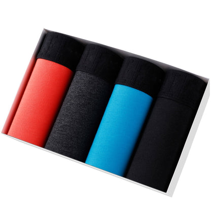 4 Pack Set Men's Boxer Shorts Soft Boxers Panties Underpants Male Cotton Trunks Underwear Boxershorts The Clothing Company Sydney