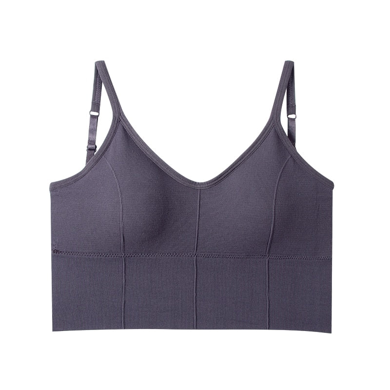 Backless Bralette Active Bra For Women Seamless Padded Bra Women Lingerie Cotton Wireless Long Tops Brassiere Bra The Clothing Company Sydney